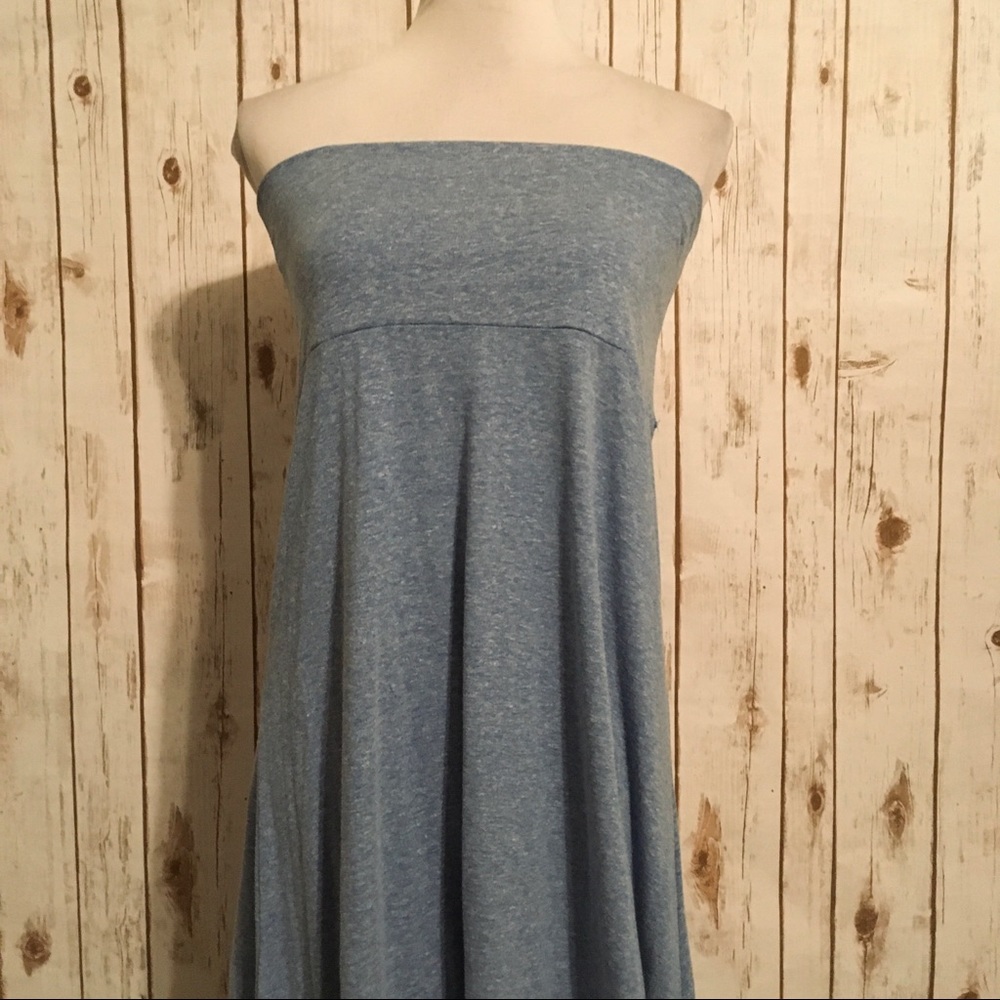 Solid Blue Maxi - Picture 2 of 4